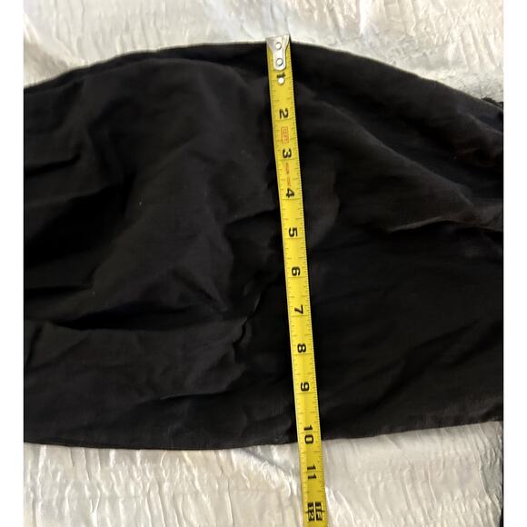 Re/Done Black Pirate Keyhole Mock Neck Top Size S - Picture 6 of 7